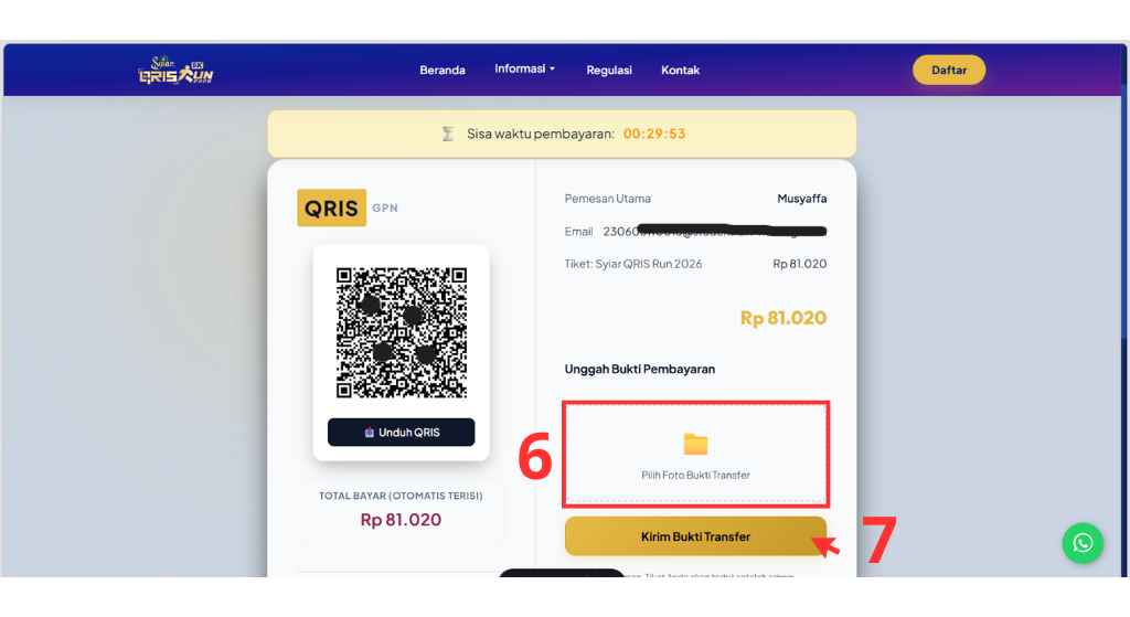 Ilustrasi Screenshot Bukti Transfer